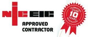 Celebrating over 10 years' registration NICEIC